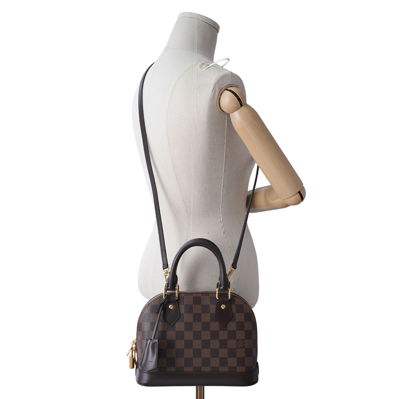 LOUIS VUITTON(USED)루이비통 N41221 다미에 에벤 알마 BB